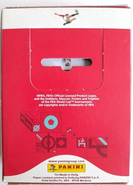 FIFA World Cup Quatar 2022 Panini set of 50 stickers Collectors Tin  (10 pockets) - official product