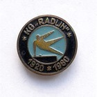60 years of Gymnastic Club Radlin 1920-1980 badge (lacquer)