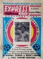 Express Ilustrowany - World Cup'86 Diary. Fan vademecum