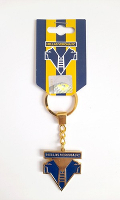 Hellas Verona FC crest keyring (Official Licensed Product)