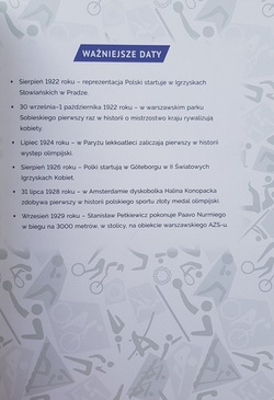 A little about athletics - stories about Polish athletes