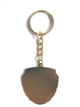 WKS Slask Wroclaw crest keyring (official product, lacquer)