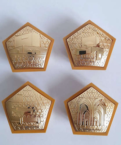 FIFA World Cup Qatar 2022 Puzzle Pin 3D Ball - Iconic Qatar Mosaic set of 12 pins (Official Licensed Product)