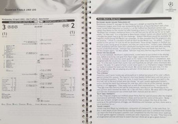 Champions League 2001/2002. Results summary booklet quarter- and semi-finals