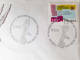 XXIX Parachute Championship of the Polish Army Cracow 1991 FDC envelopes
