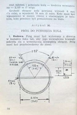 Rules of competitions in athletics (1959)