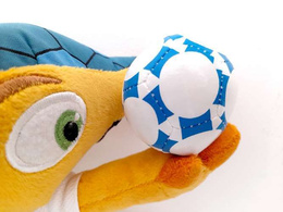 FIFA World Cup Brazil 2014 mascot Fuleco (official product)