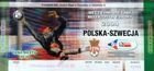 Poland - Sweden UEFA Euro 2004 qualification match ticket (10.09.2003)