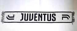 Juventus FC white one side scarf (official product)