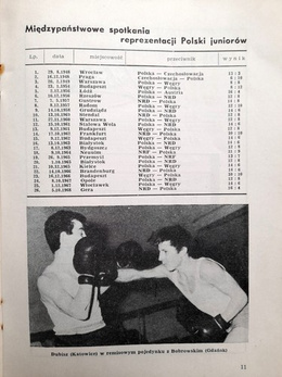 Juniors' Individual Poland Boxing Championship (16-17.11.1968) official programme