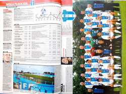 Polish Ekstraklasa and II-IV league 2004-2006 Fan's Guides (Przeglad Sportowy, Sport, Tempo magazines) hardcover