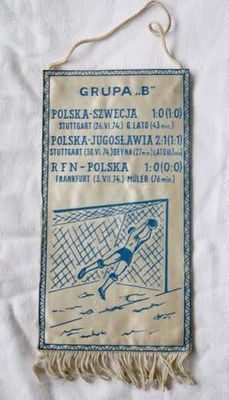 FIFA World Cup 1974 Semifinal pennant