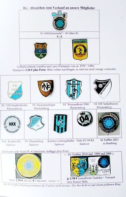 IG Kurier Europe Football Badges Collectors Association magazine nr 4/2017