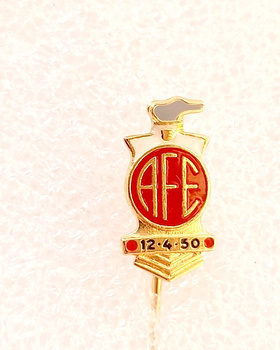 AFE Araraquara crest badge (Brazil, lacquer)