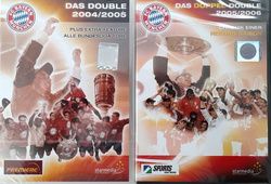 FC Bayern Munich. Doublet seasons 2004-2005 and 2005-2006 - 2 DVD films (official product)