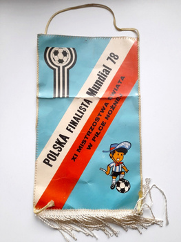 FIFA World Cup Qualification Argentina 1978 Poland Team promotion large pennant