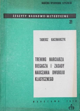 Training of cross country skier and instructions of nordic combined