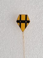 Stade Heninois Football crest badge (France, enamel)