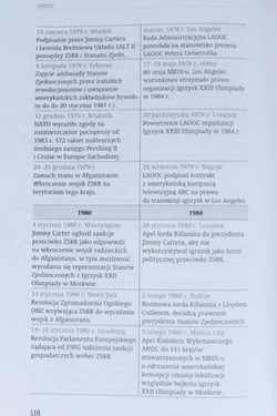 The boycott of the Olympic Games as an instrument of international politics in 1976-1988