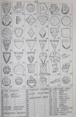 Catalogue of Polish football clubs badges