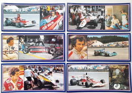 Formula 1 stars of the 1972-1982 set of 21 photos in etui 