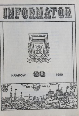 Bulletin of Polish Sport Souvenirs Collectors Association - volume 38 (1990)