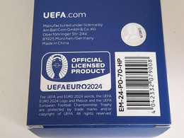 Miniature replica of the trophy of the UEFA Euro 2024 Germany, 11 cm (Official Licensed Product)