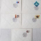 Five FDC Envelopes of 68th International Olympic Committee Session Warsaw 1969 (Poland)