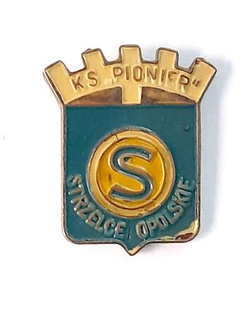 KS Pionier Strzelce Opolskie badge (lacquer)