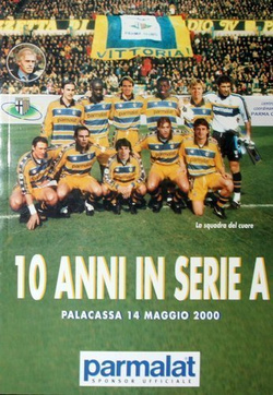 AC Parma. 10 years in Serie A