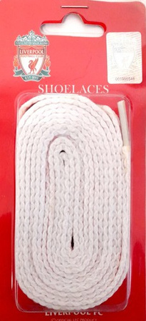 Liverpool FC Shoelaces White (official product)