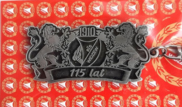The 115th Anniversary RTS Widzew Lodz fans keyring