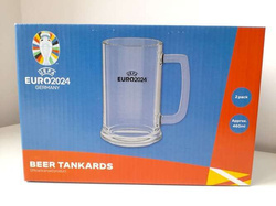 UEFA Euro 2024 Germany Beer Tankards - 2 pack (Official Licensed Product)
