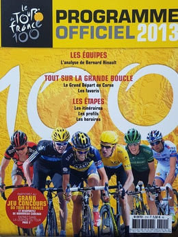 Tour de France 2013. Official programme