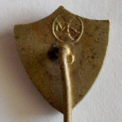 Spartak Trnava badge (epoxy; with signature)