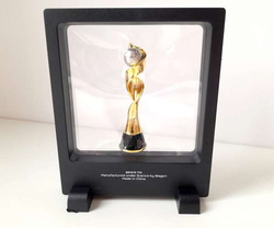 FIFA Women's World Cup AU NZ 2023 miniature trophy replica in display frame (Official Licensed Product) 7 cm