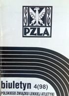 Newsletter Polish Athletics Association 4/1998