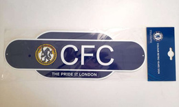 Chelsea FC colour retro years street sign (official product)
