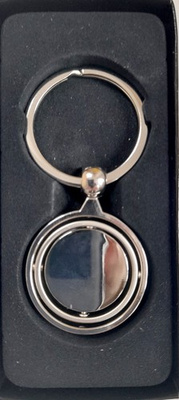 MTK Budapest crest swivel keyring, in etui (official product)