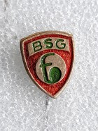 BSG Halbleiterwerk Frankfurt (Oder) badge (East Germany, lacquer)