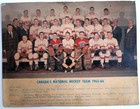 Canada National Hockey Team 1965-66 post card