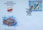 FDC Envelope with stamp of XIX Winter Olympic Games Salt Lake City 2002 (Poland)