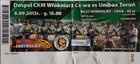 Dospel CKM Włókniarz Częstochowa - Unibax Toruń ENEA Ekstraliga speedway ticket (08.09.2013)