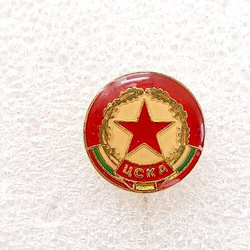 CSKA Sofia crest badge (epoxy)