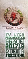 ZKS Izolator Boguchwała football club Autumn Round 2017 IVth Podkarpacie League official guide
