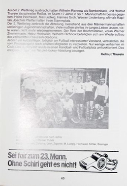 90 years of BFC Preussen Berlin 1894-1984