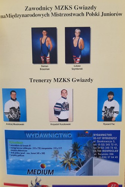 International Polish Junior Championships in Freestyle Wrestling. Bydgoszcz 14-15 February 1998