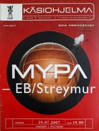 MyPa-47 - EB Streymur UEFA Cup match official programme (19.7.2007)