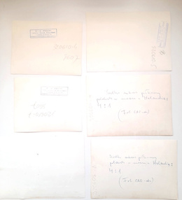 Press photos match Poland - Netherlands 4-1, European Championship qualifiers 10.9.1975 (6 pieces)