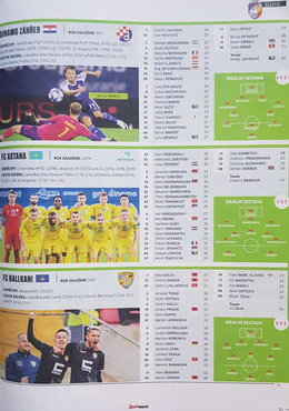 Sport Magazine. Fan's guide - european cups 2023/2024 (Czech Republic)